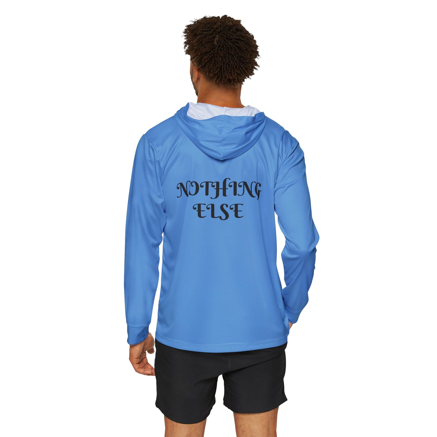 Men's Sports Warmup Hoodie - Blue