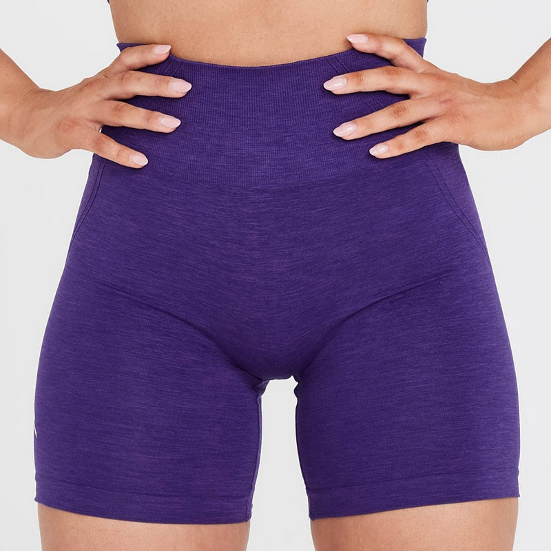 Butt Lifting Yoga Shorts - High Waist Biker Running Shorts