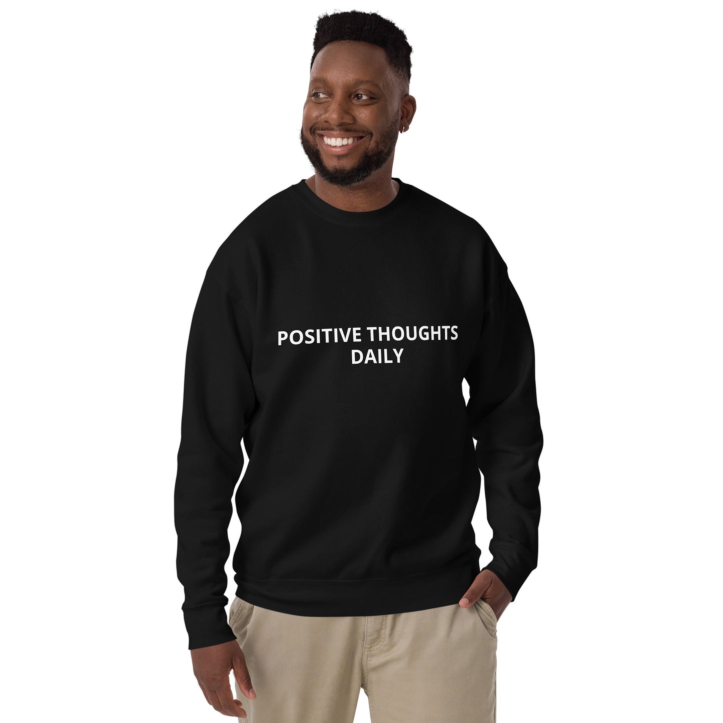 Unisex Premium Sweatshirt-Positive thoughts