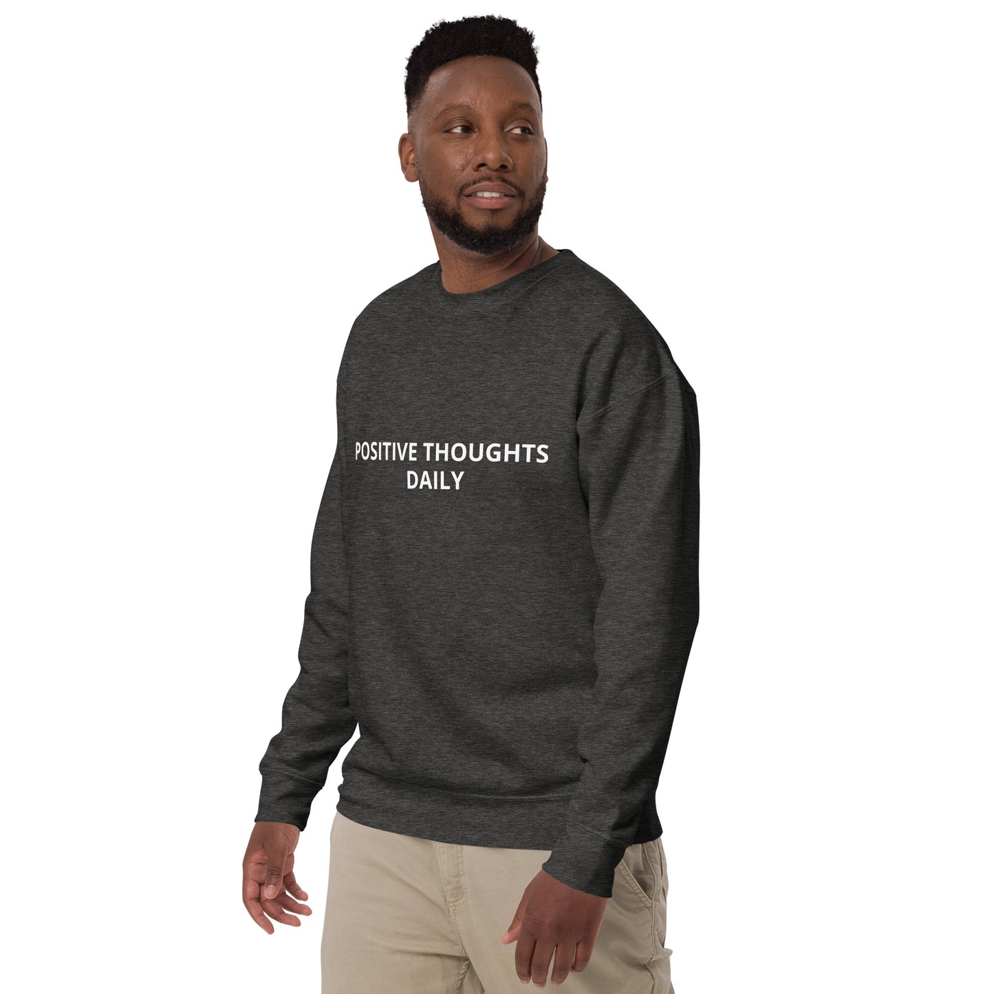 Unisex Premium Sweatshirt-Positive thoughts