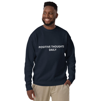 Unisex Premium Sweatshirt-Positive thoughts