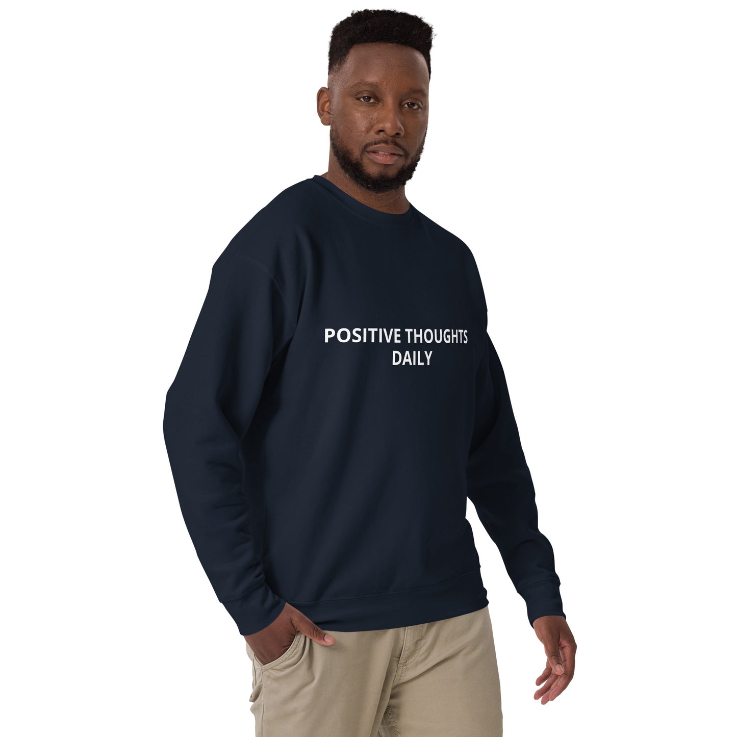 Unisex Premium Sweatshirt-Positive thoughts