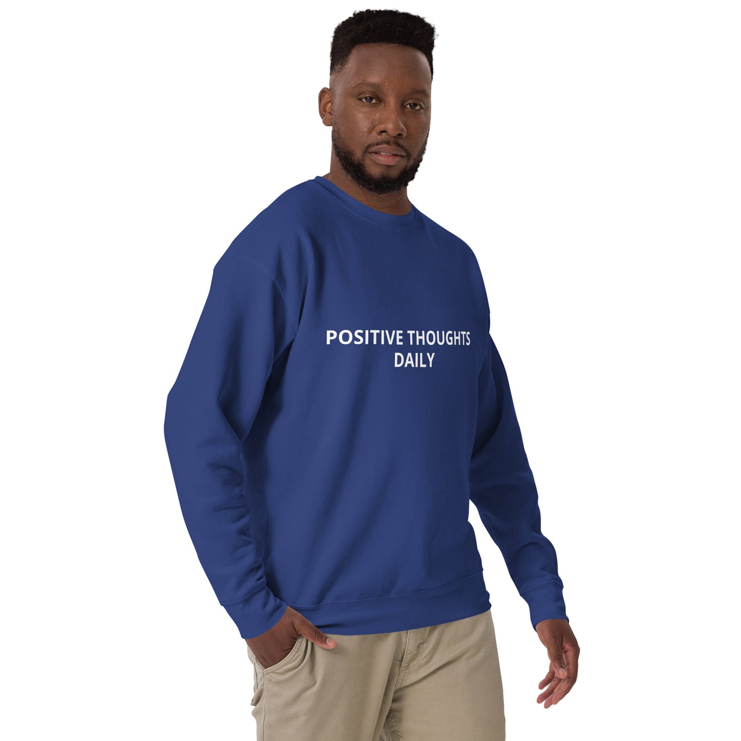 Unisex Premium Sweatshirt-Positive thoughts