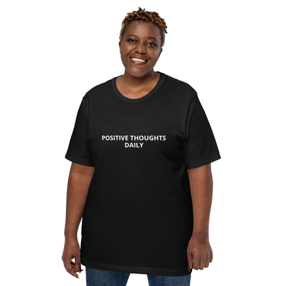 Unisex t-shirt-Positive thoughts