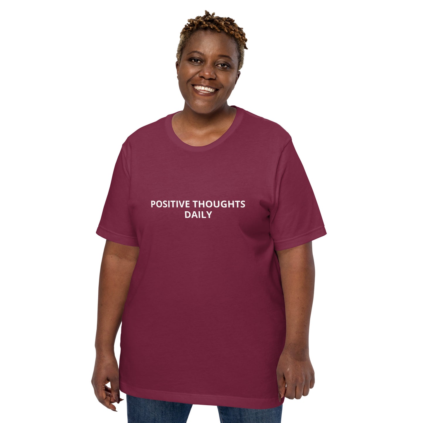 Unisex t-shirt-Positive thoughts