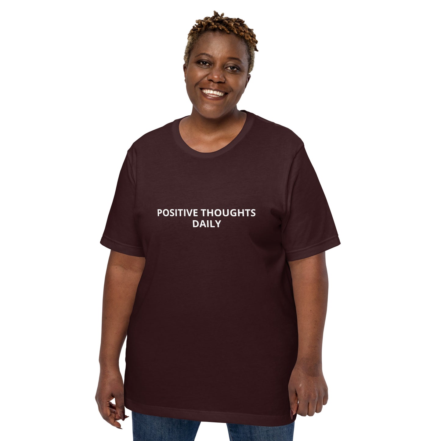 Unisex t-shirt-Positive thoughts