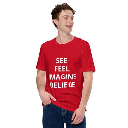 Unisex t-shirt - BELIEVE